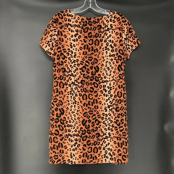 COOPER & ELLA LEOPARD PRINT DRESS - Picture 4 of 8